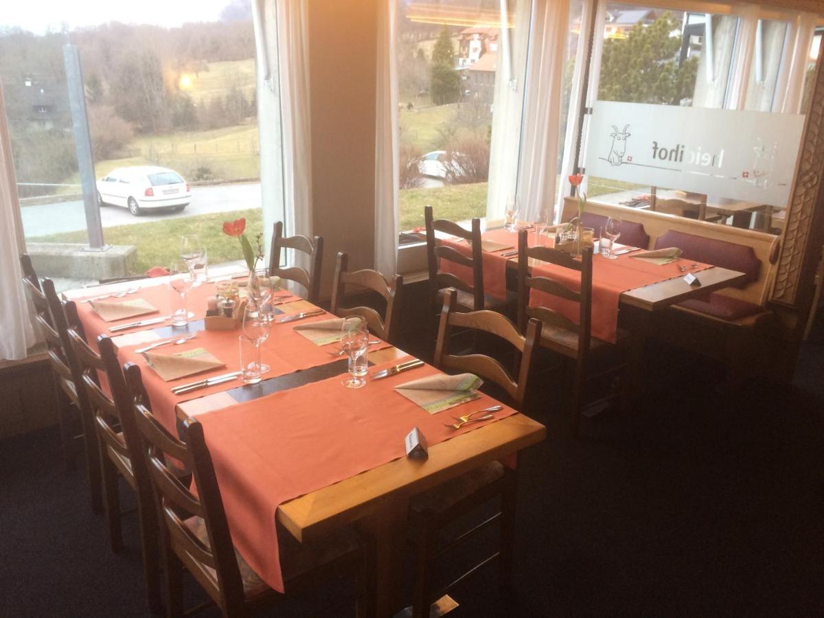 Hotel Restaurant Heidihof Maienfeld Eksteriør billede