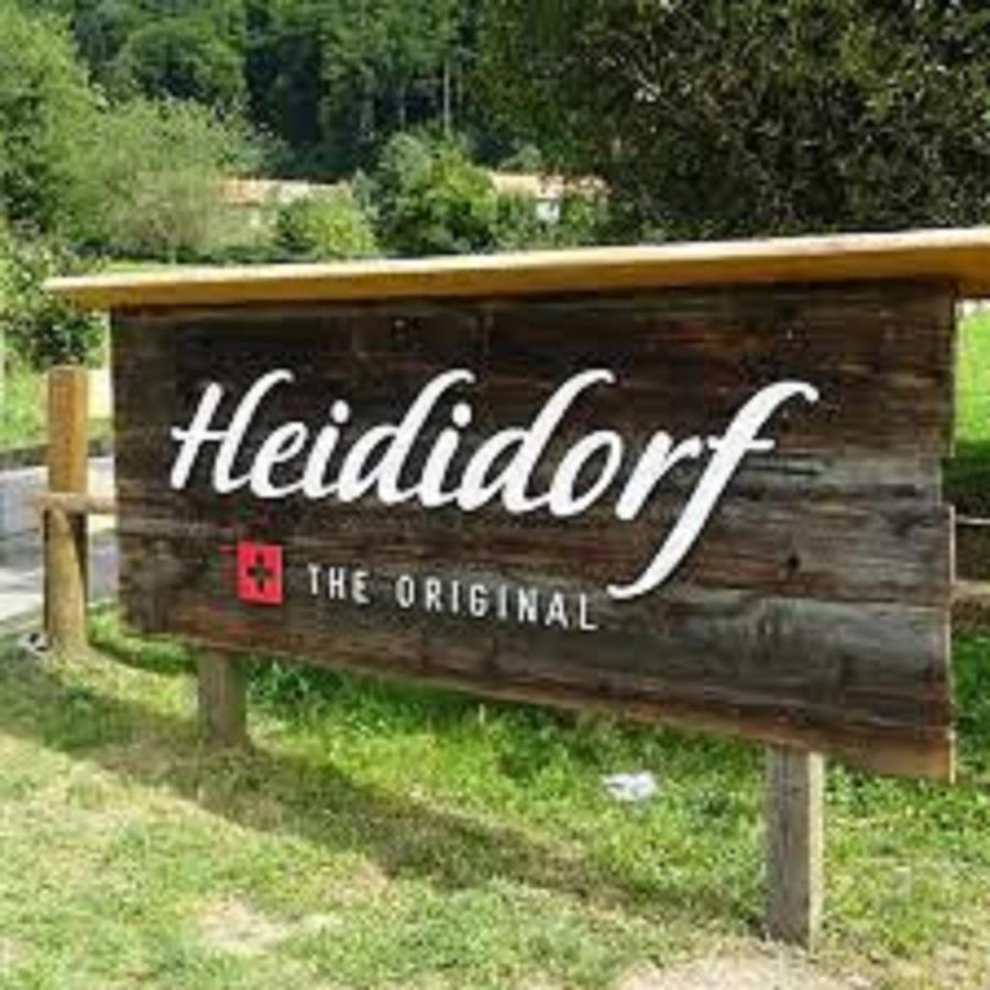 Hotel Restaurant Heidihof Maienfeld Eksteriør billede
