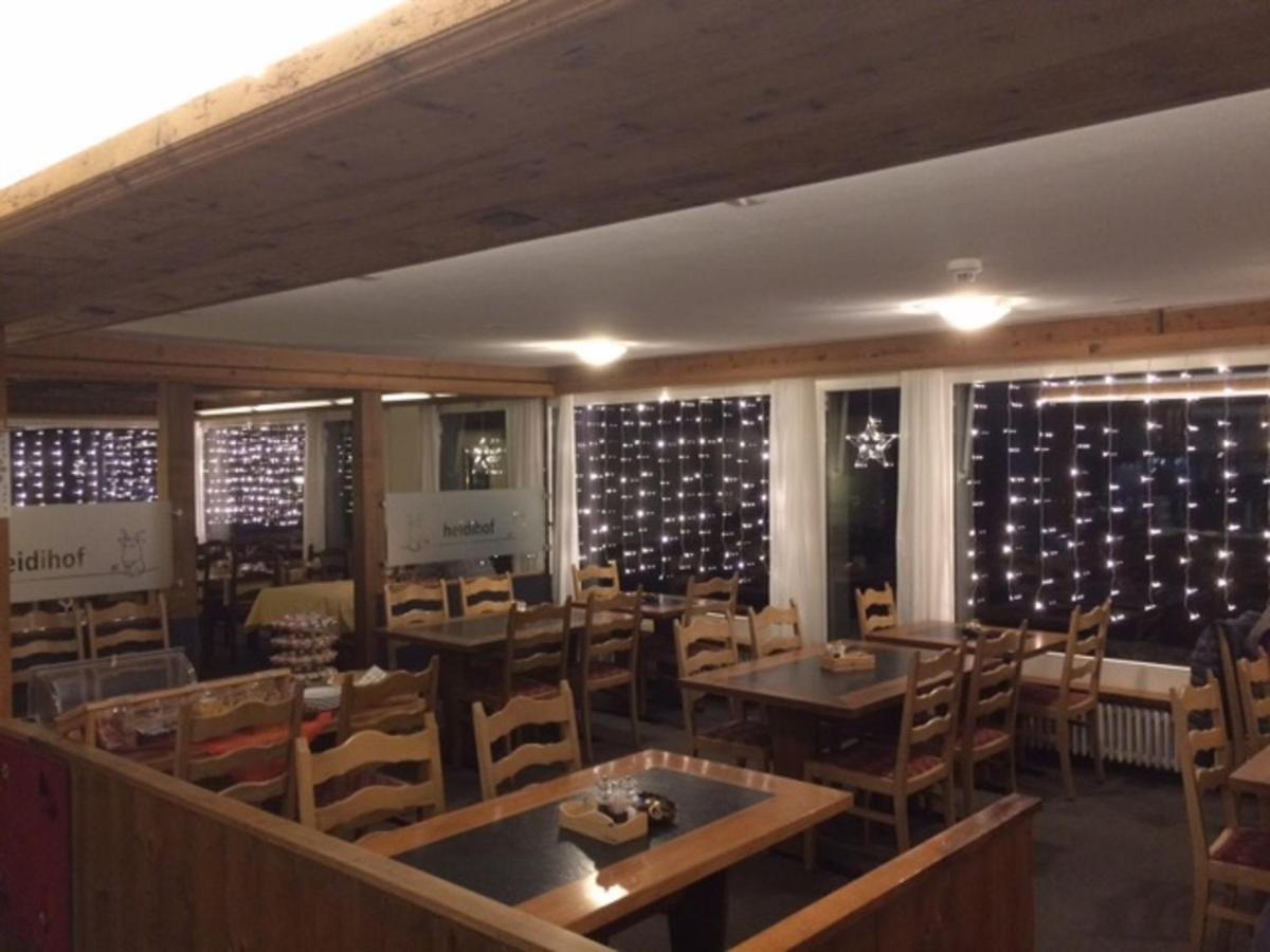 Hotel Restaurant Heidihof Maienfeld Eksteriør billede